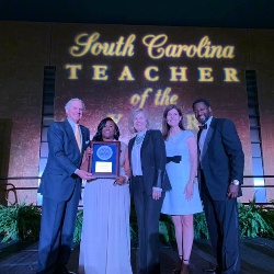 Chanda Jefferson of Fairfield Central High Named 2020 South Carolina Teacher of the Year