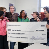 Berkeley High School's Alex Wharton Named State Teacher of the Year Finalist