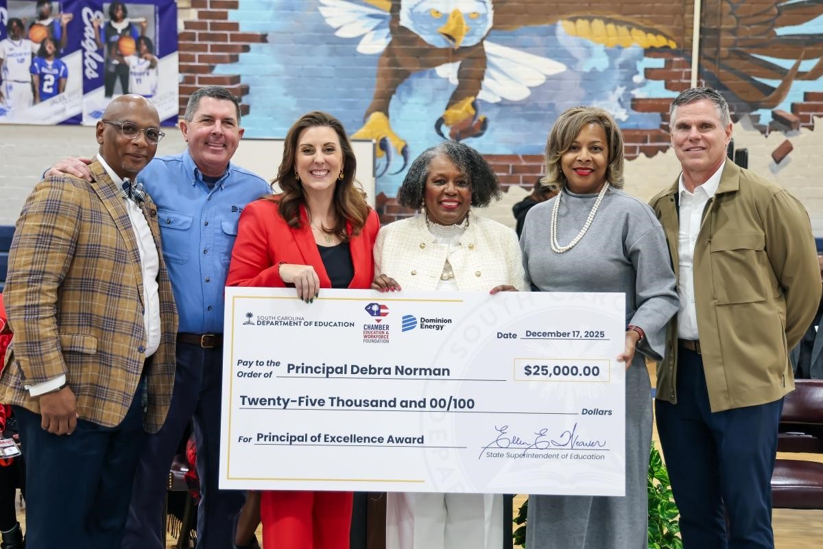 North Middle/High School's Debra Norman Named 2025 Principal of Excellence