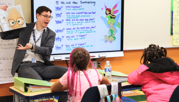 smiling young students